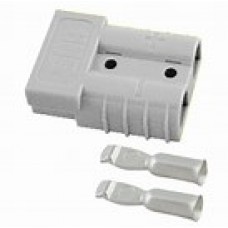 # 50, 6 Ga Gray Plastic Connector (Med) - For Tractor And Trailer Electrical Power